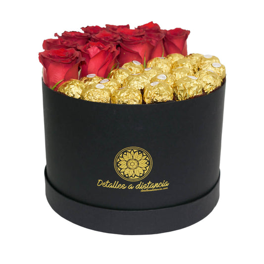 Ramo Floral+Chocolates Ferrero